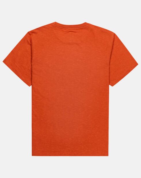 T-Shirt Crail Orange in normaler Passform aus 100% Bio-Baumwolle