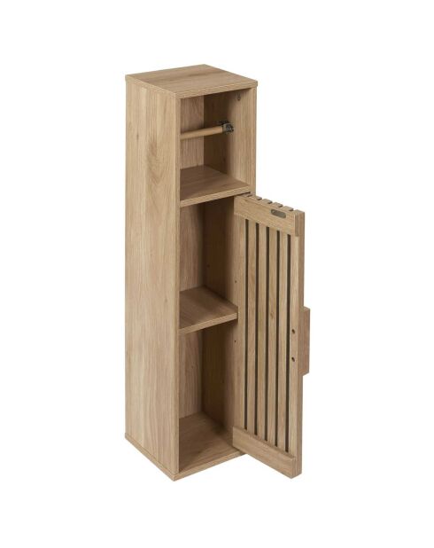 Klaus Brown Toilettenpapierrollenschrank, 20 x 19 x 78 cm