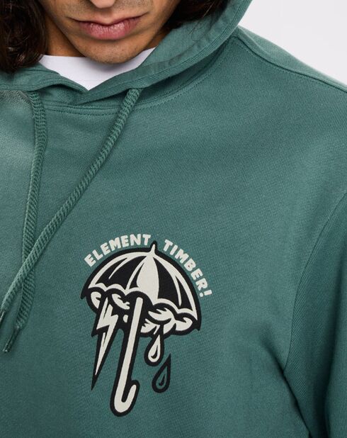 Sudadera Angry Clouds azul claro