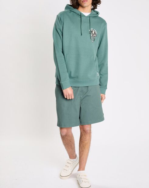 Sudadera Angry Clouds azul claro