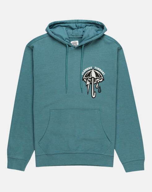 Sudadera Angry Clouds azul claro