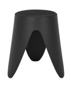 Tabouret Eve noir - 30x30x46 cm