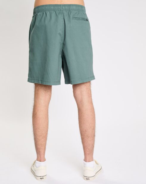 Short ample Valley Twill bleu canard