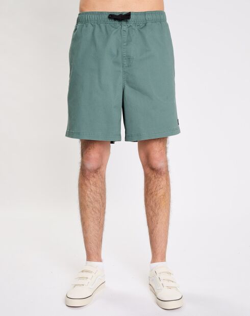 Short ample Valley Twill bleu canard