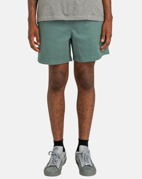 Short ample Valley Twill bleu canard