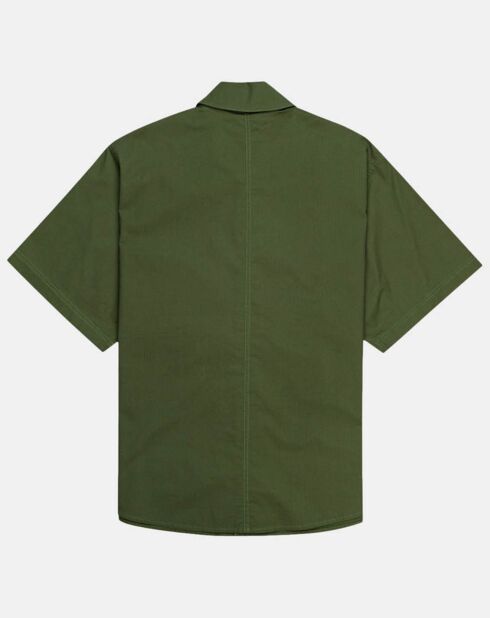 Chemise ample Square kaki foncé