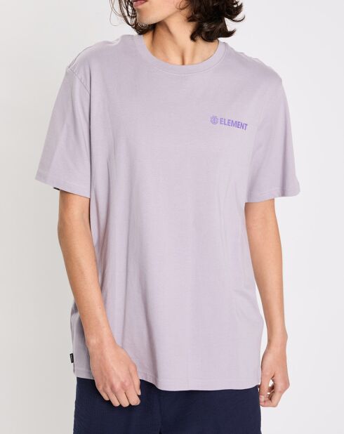 T-Shirt 100% Coton Bio Regular Fit Blazin violet