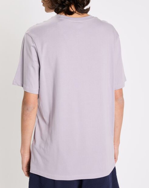 T-Shirt 100% Coton Bio Regular Fit Blazin violet