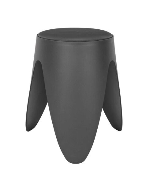 Tabouret Eve gris - 30x30x46 cm