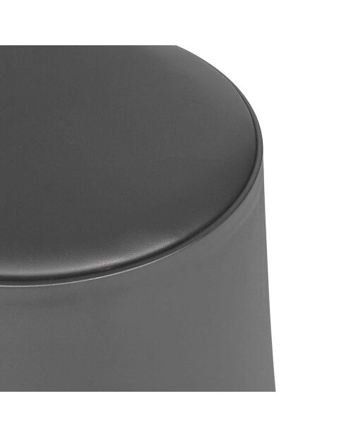 Tabouret Eve gris - 30x30x46 cm