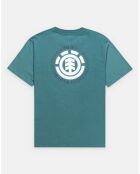 T-Shirt 100% Coton Bio Regular Fit Seal bleu vert