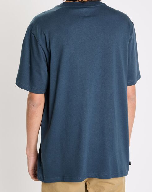 T-Shirt 100% Coton Bio Prospero bleu marine