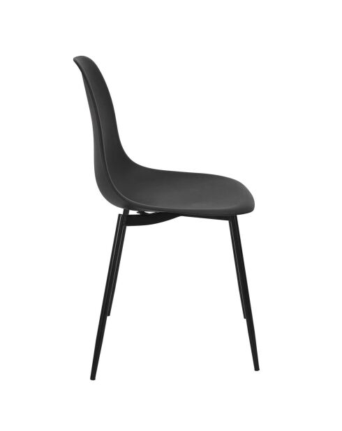 6 Chaises Gustav noires