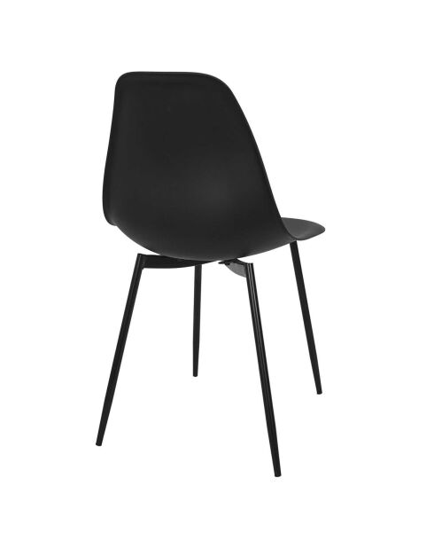 6 Chaises Gustav noires