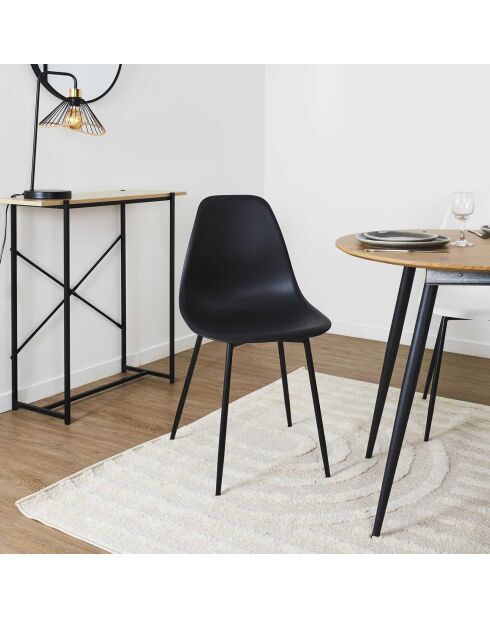 6 Chaises Gustav noires