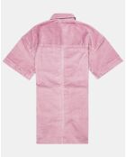 Robe en Velours côtelé rose