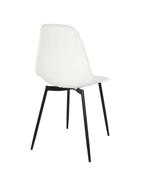 6 Chaises Gustav blanches