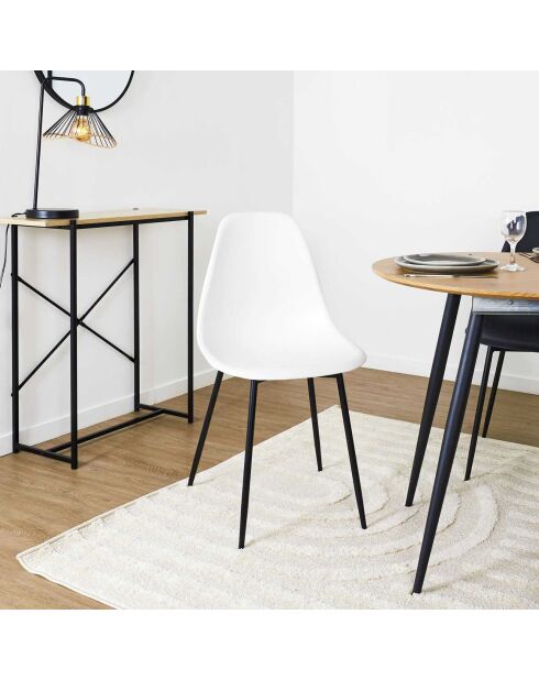 6 Chaises Gustav blanches
