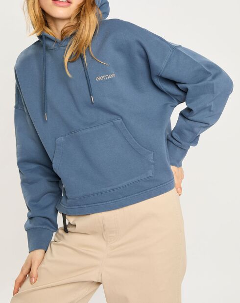 Sweat à capuche logo Ferring bleu
