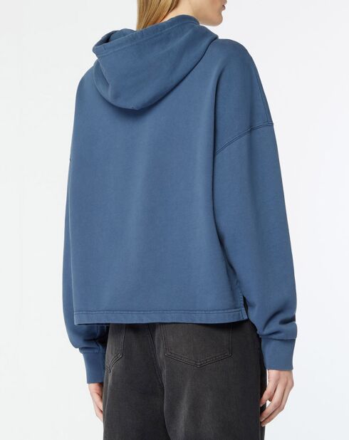 Sweat à capuche logo Ferring bleu