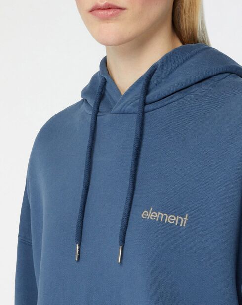 Sweat à capuche logo Ferring bleu