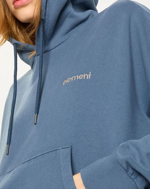 Sweat à capuche logo Ferring bleu