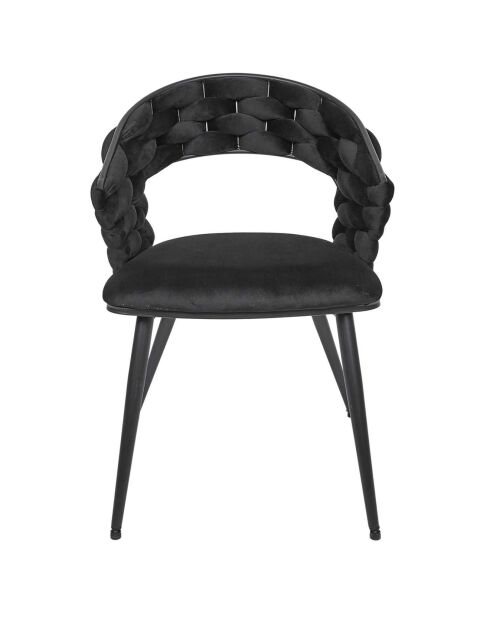 2 Fauteuils Sawyer noirs