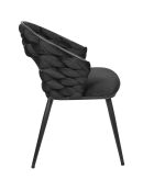 2 Fauteuils Sawyer noirs