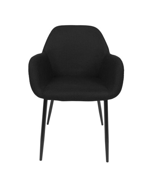 2 Fauteuils Atome noirs