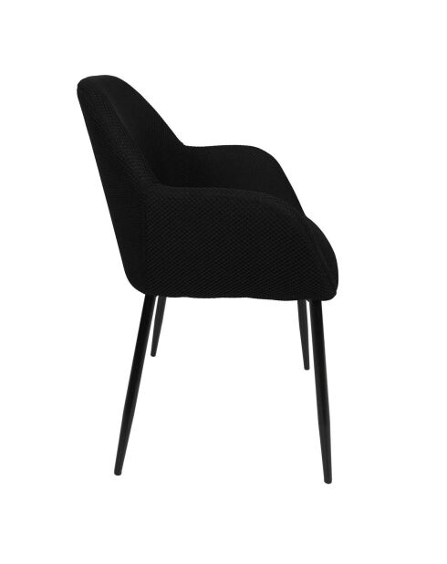 2 Fauteuils Atome noirs