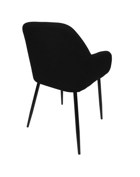 2 Fauteuils Atome noirs
