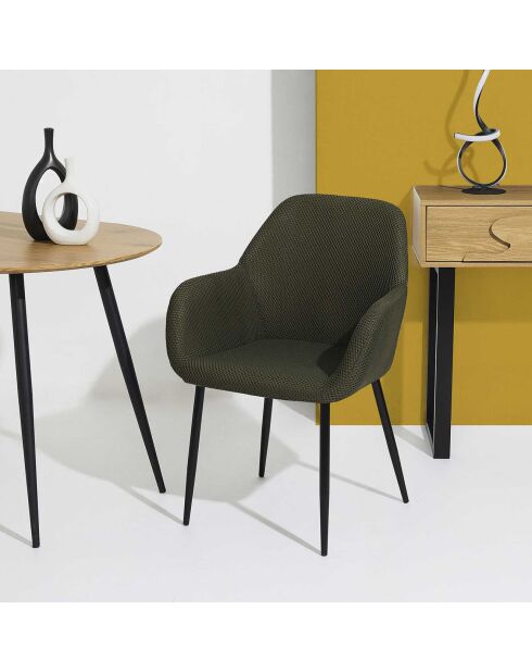 2 Fauteuils Atome kaki