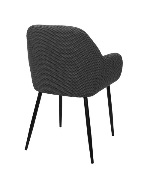 2 Fauteuils Atome gris foncé