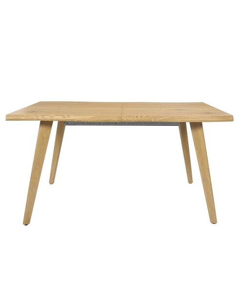 Table Extensible 6 à 8 Personnes Calypso marron - 210x90x76.5 cm