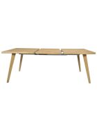 Table Extensible 6 à 8 Personnes Calypso marron - 210x90x76.5 cm