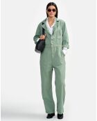 Combinaison en Coton & Lin Polo eucalyptus
