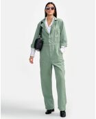 Combinaison en Coton & Lin Polo eucalyptus