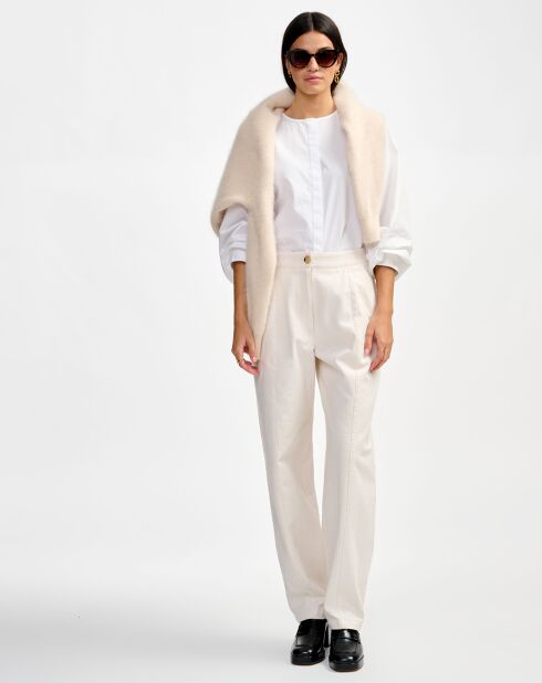 Pantalon Dark blanc