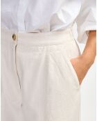 Pantalon Dark blanc