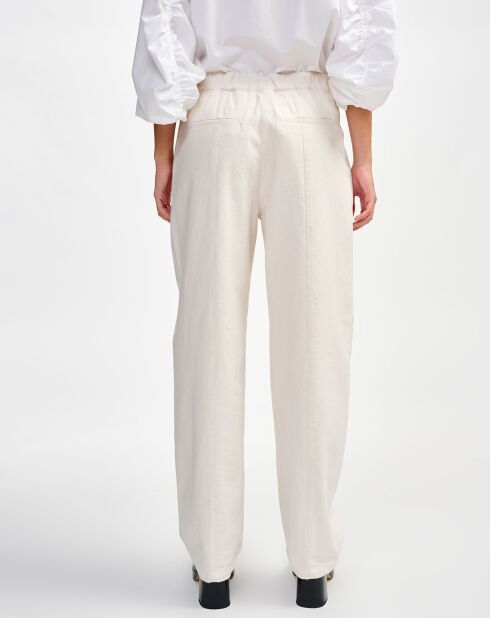 Pantalon Dark blanc