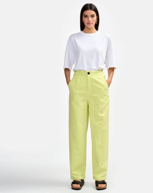 Pasop Aurora Hose aus Baumwolle und Leinen