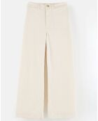 Pantalon en Velours milleraies Lottie tofu