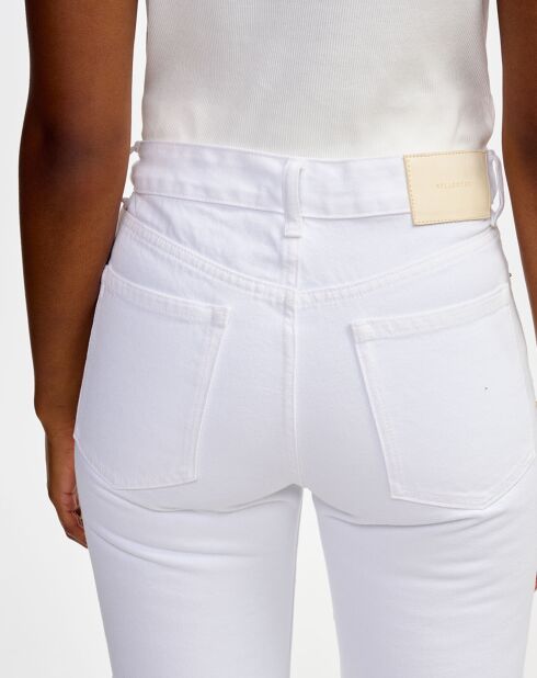 Jean Pony blanc