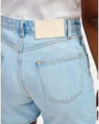 Short Pactol light blue bleach