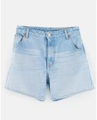 Short Pactol light blue bleach