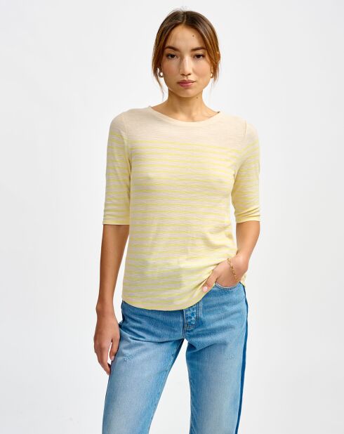 T-Shirt Mias stripe b