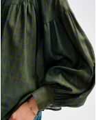 Blouse Diana olive night
