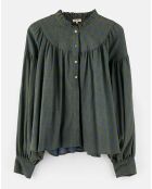 Blouse Diana olive night