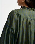 Blouse Diana olive night