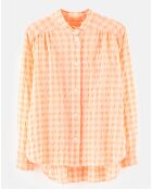 Blouse Peachy check a